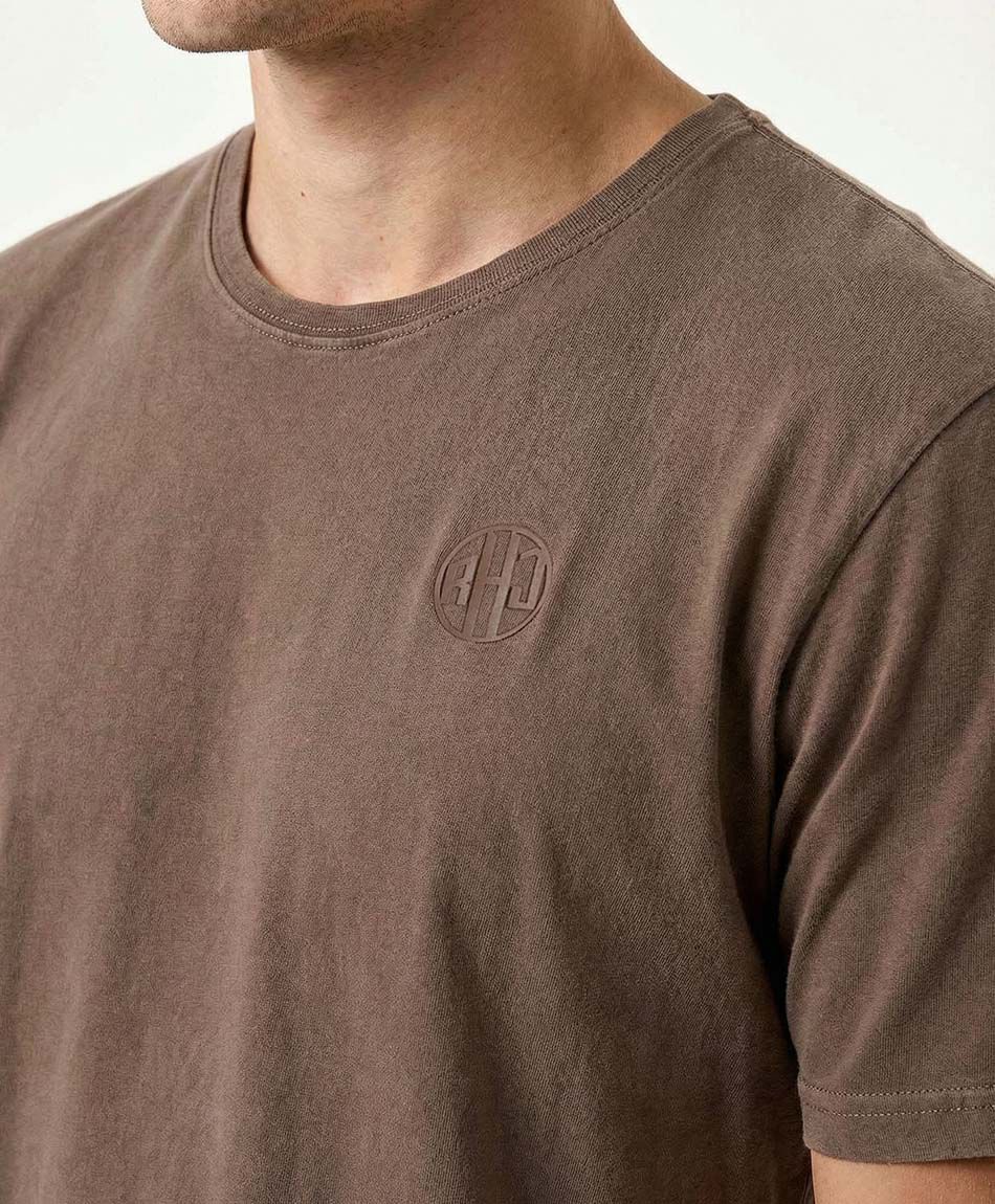 Polera hombre mini print