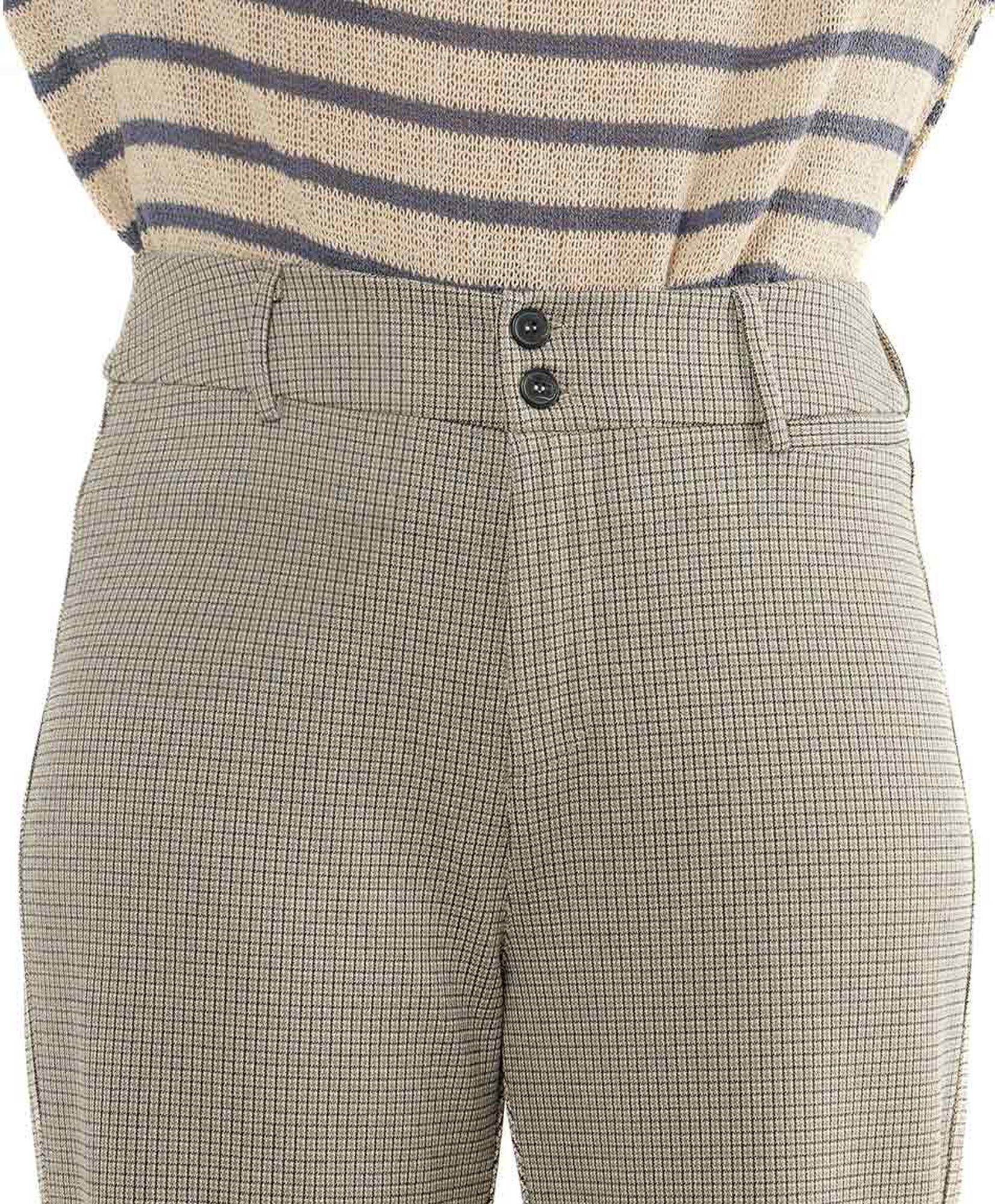 Pantalón mujer cuadrille wide Pantalón mujer cuadrille wide