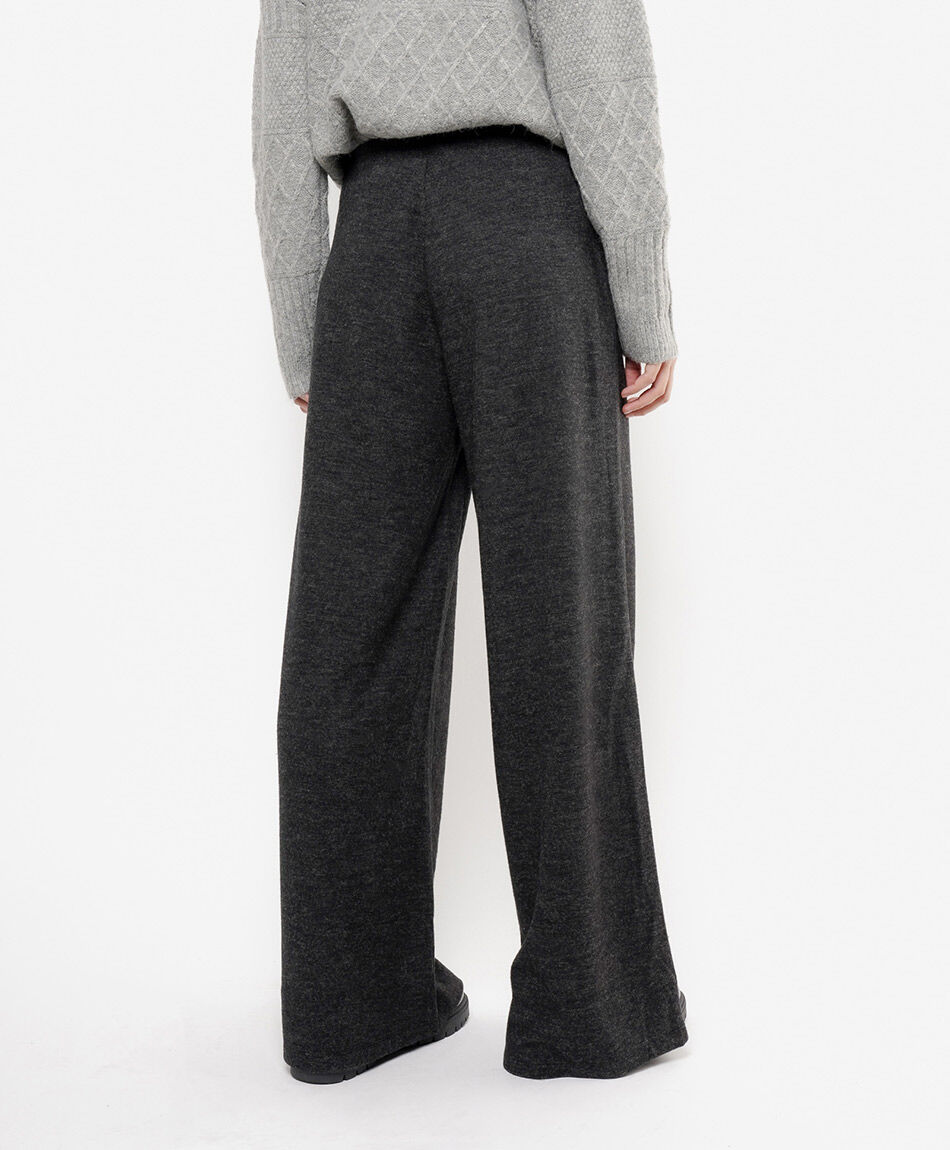 Pantal&oacute;n mujer palazzo costuras frontales