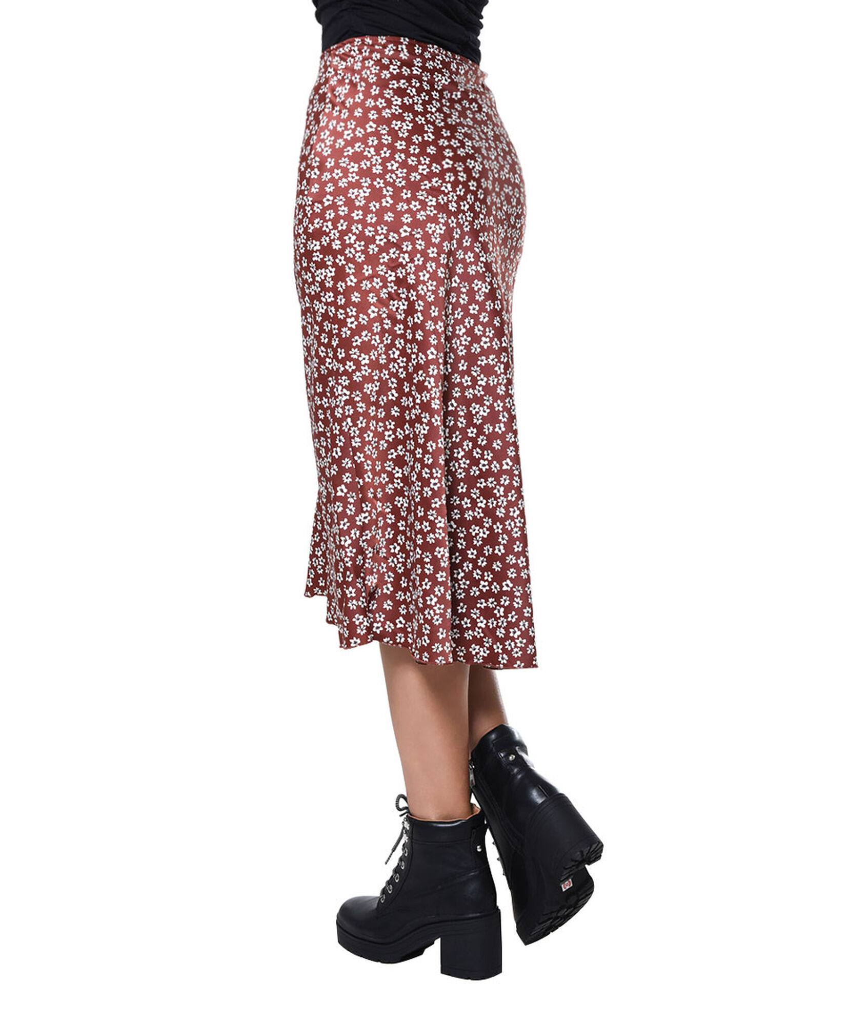 Falda estampada satin Falda estampada satin