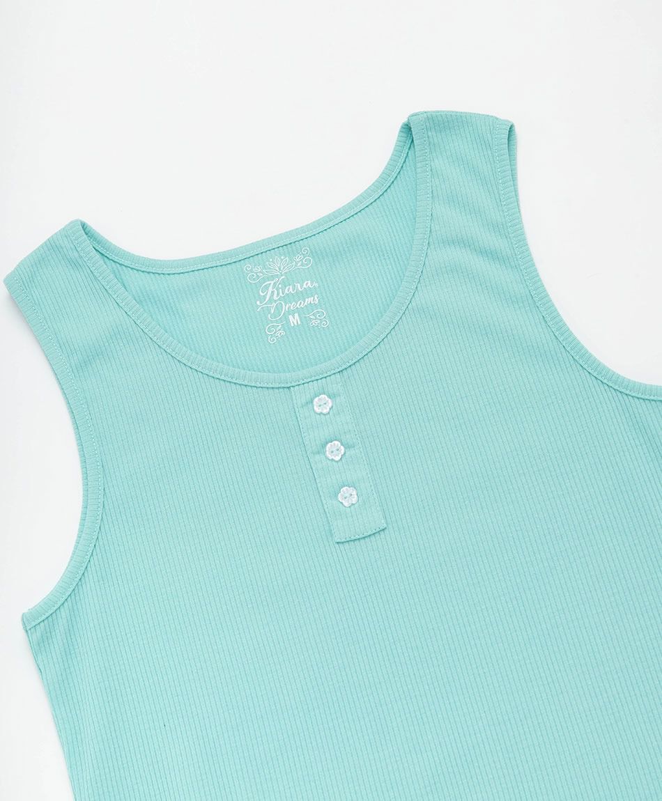 Pijama mujer short palmeras