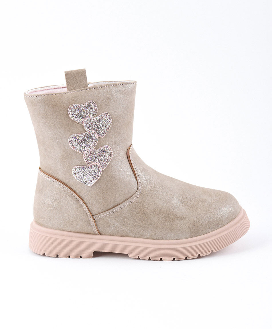 Bota infantil (26 a 31) corazones