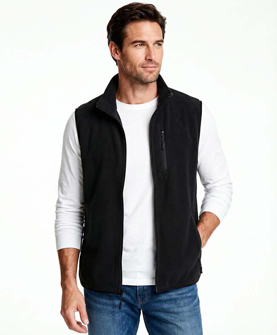 Polar hombre sin mangas b&aacute;sico