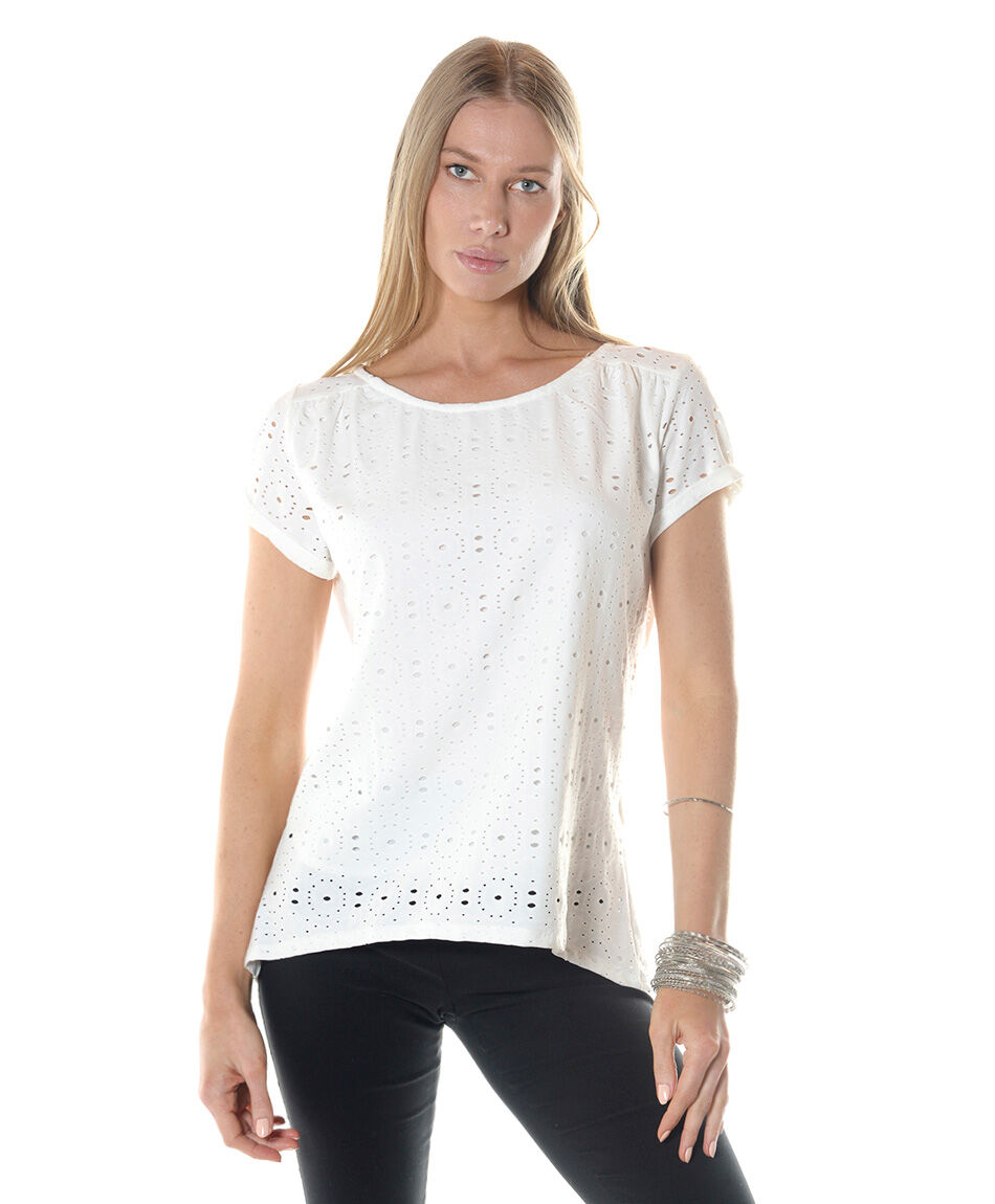 Polera calada