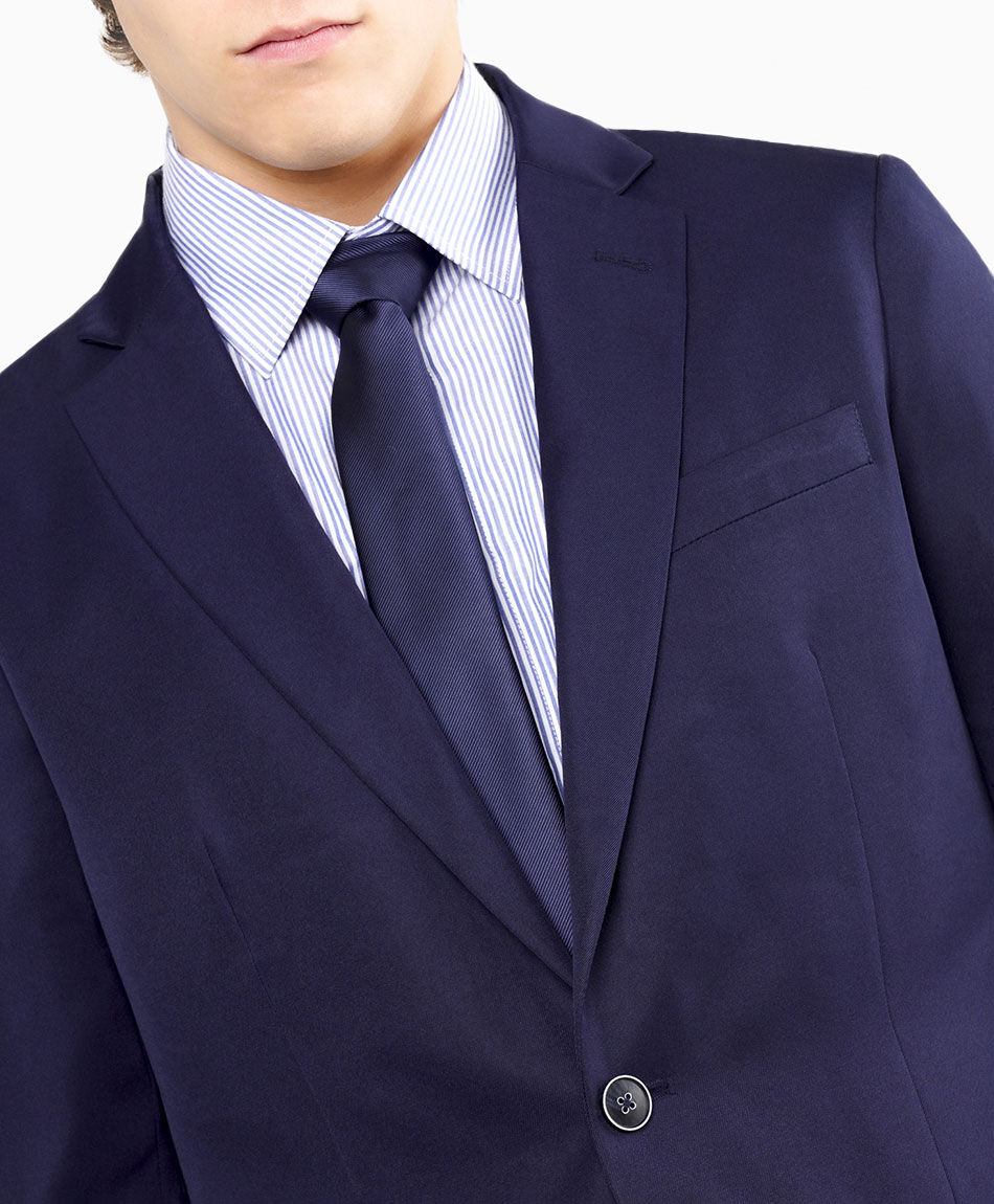 Traje de vestir hombre azul