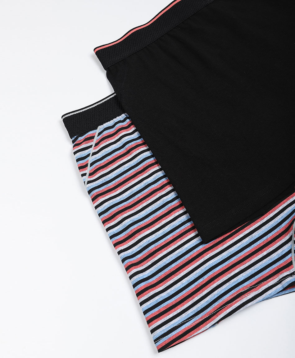 Pack 2 boxer hombre dise&ntilde;o lineas