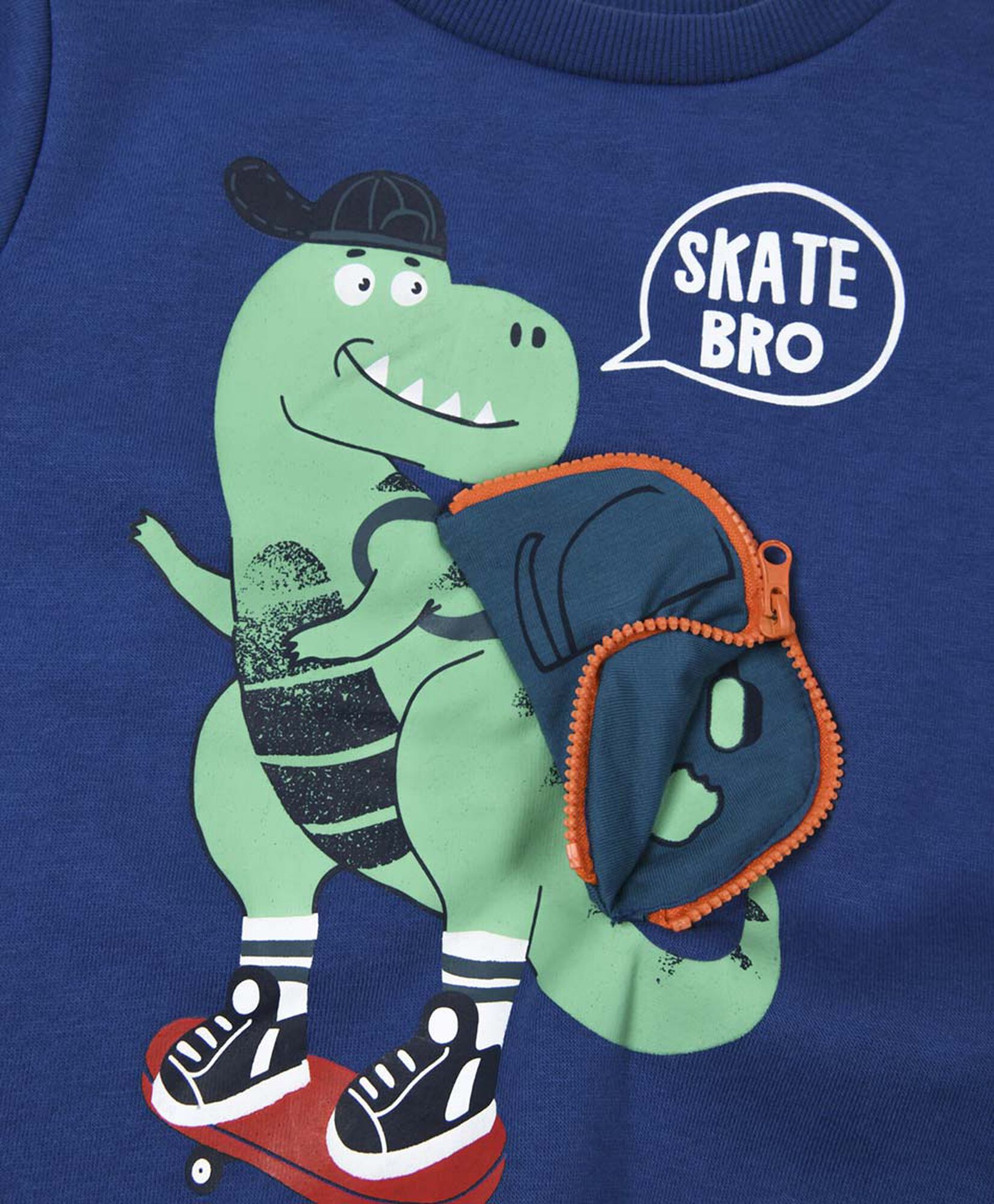 Polerón bebé dinosaurio skate Polerón bebé dinosaurio skate