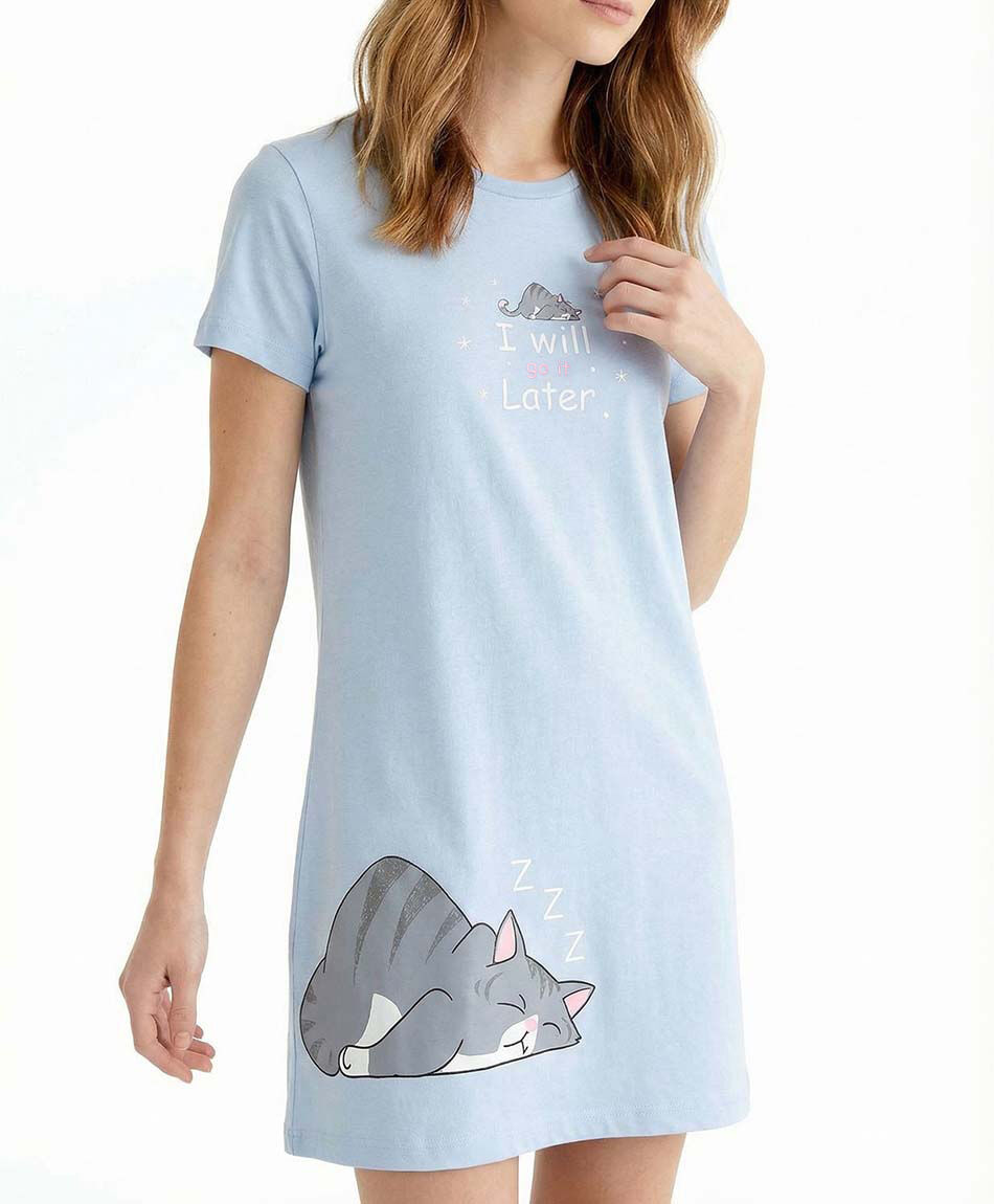 Camisola mujer gato durmiendo