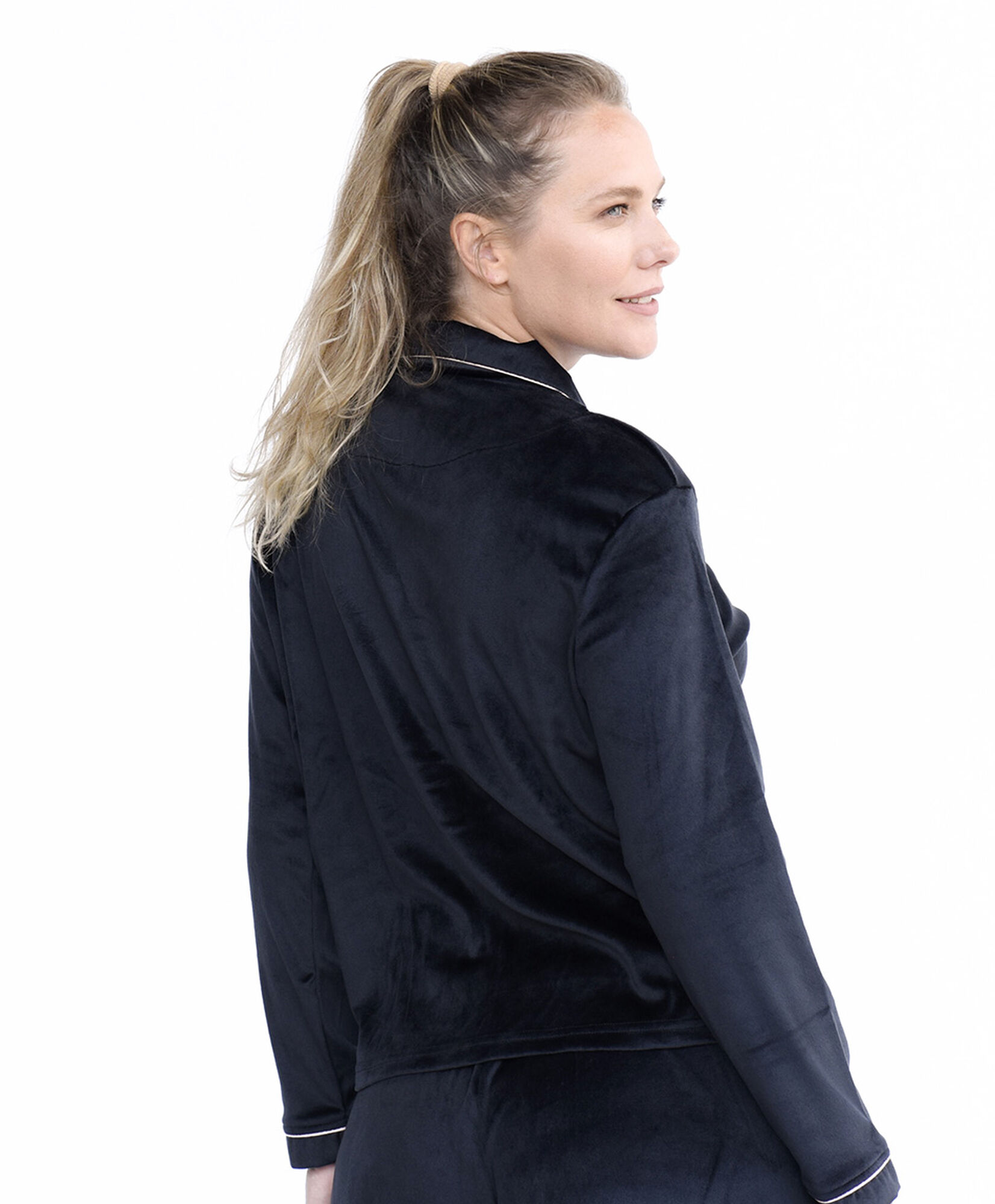 Pijama mujer velvet camisero Pijama mujer velvet camisero