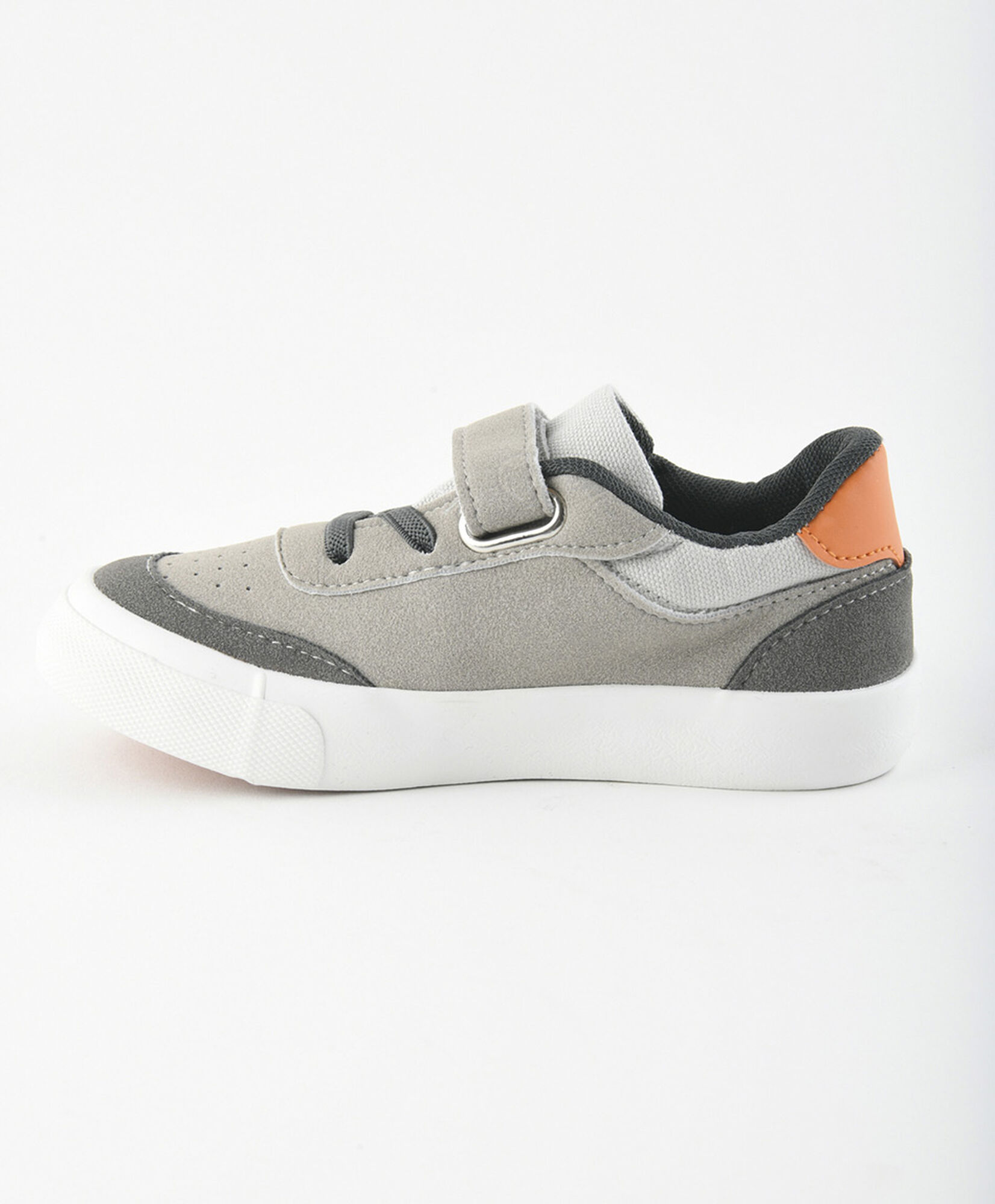 Zapatilla infantil (24 a 29) gris velcro Zapatilla infantil (24 a 29) gris velcro