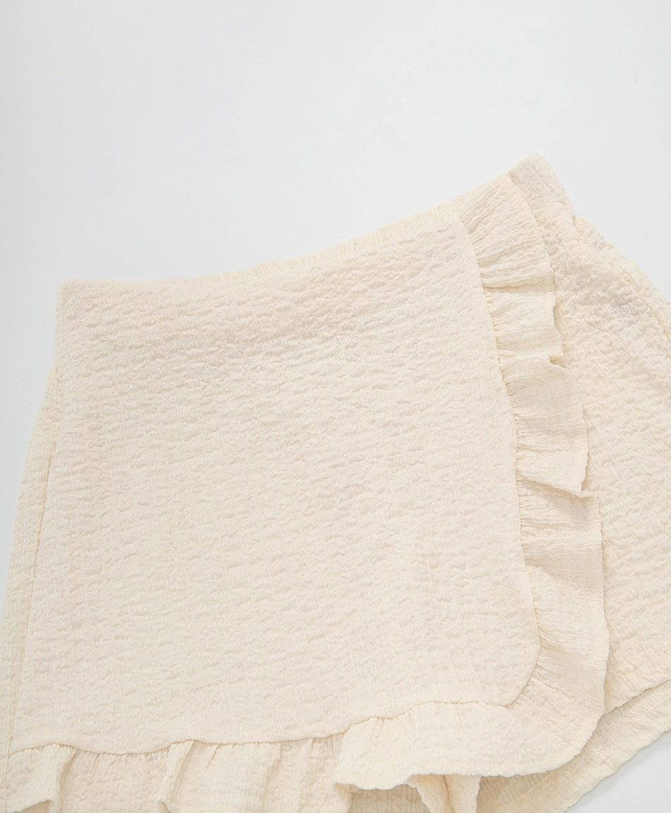 Falda ni&ntilde;a short vuelos