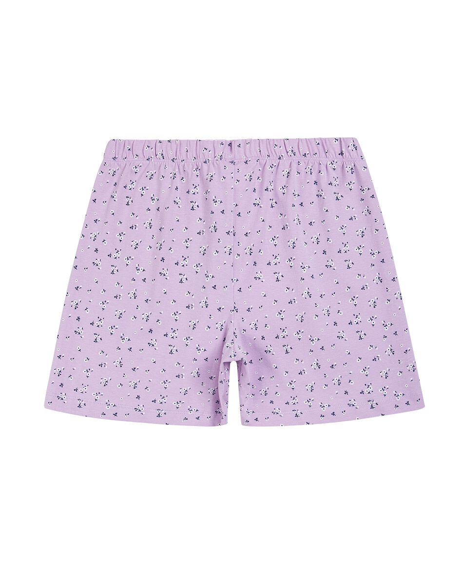 Short ni&ntilde;a biker florcitas