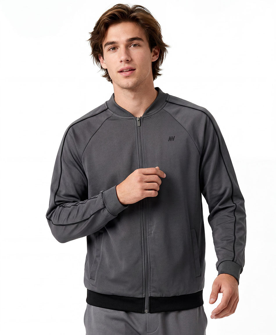 Poler&oacute;n deportivo hombre costuras