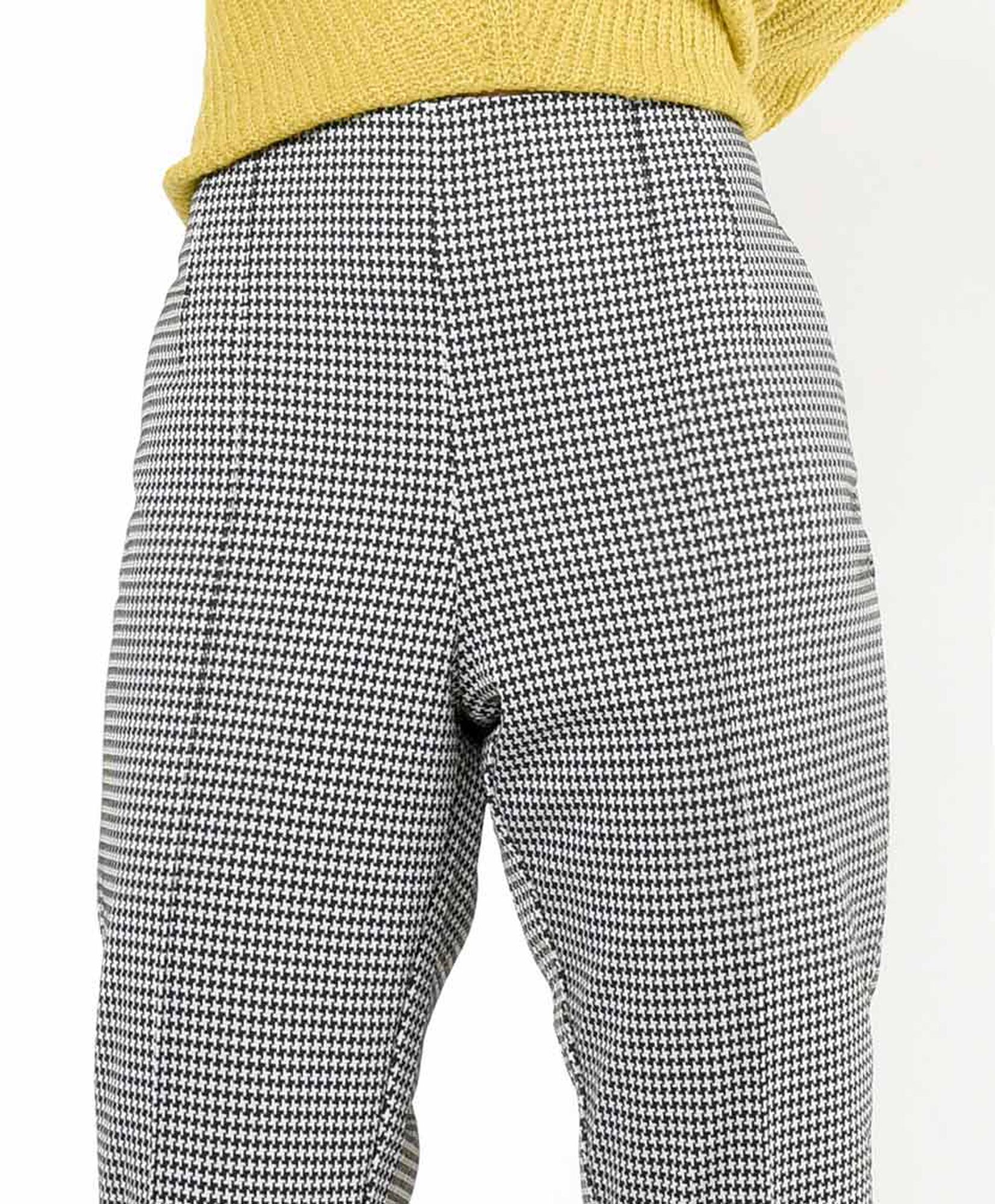 Leggins mujer pied de poule costuras Leggins mujer pied de poule costuras