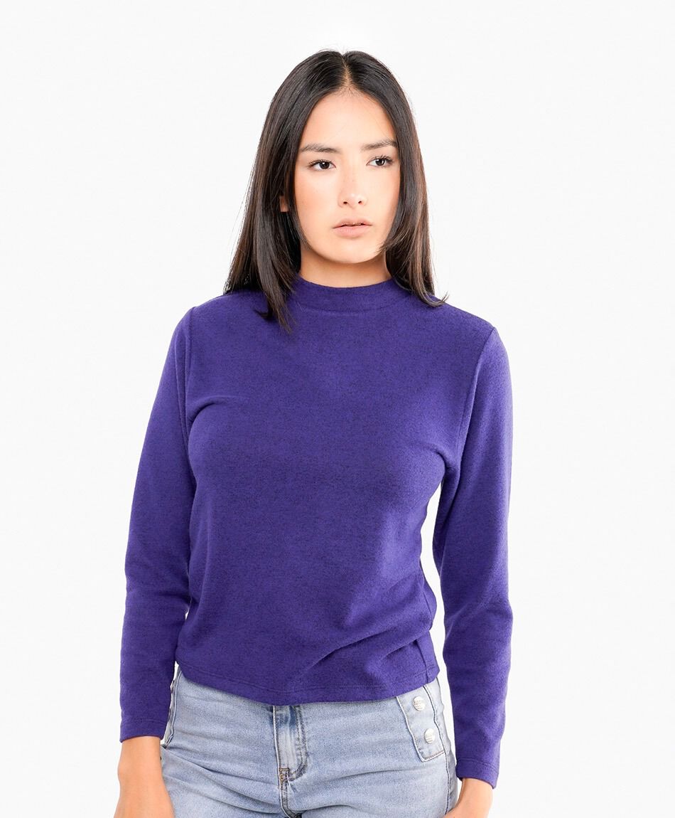 Polera mujer cl&aacute;sica brush