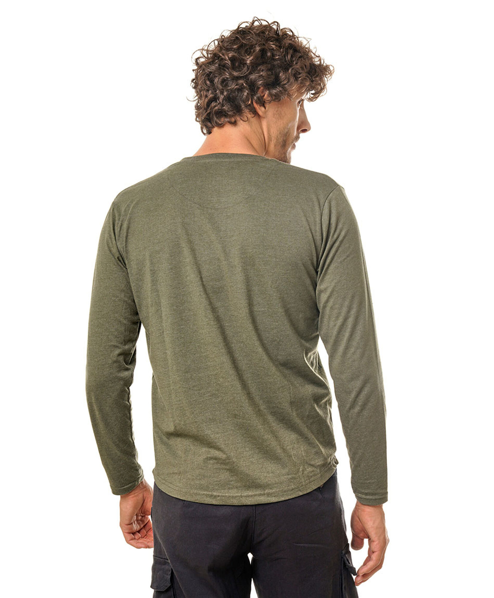 Polera manga larga estampada Polera manga larga estampada