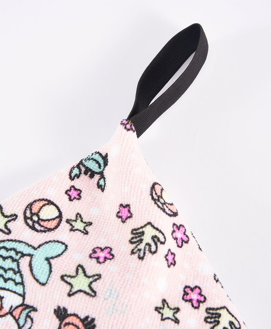 Poncho beb&eacute; ba&ntilde;o sirena