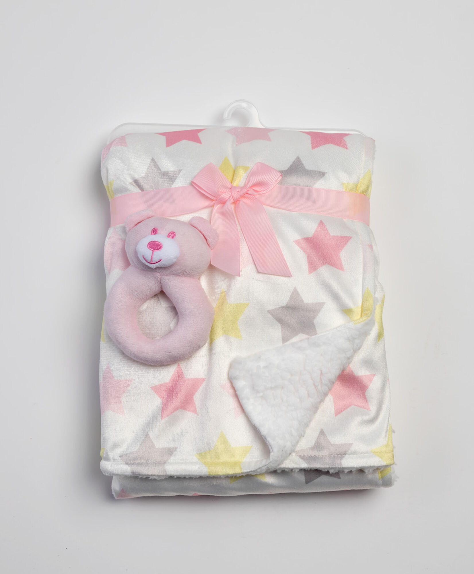 Set mantita + peluche bebé estrellas Set mantita + peluche bebé estrellas