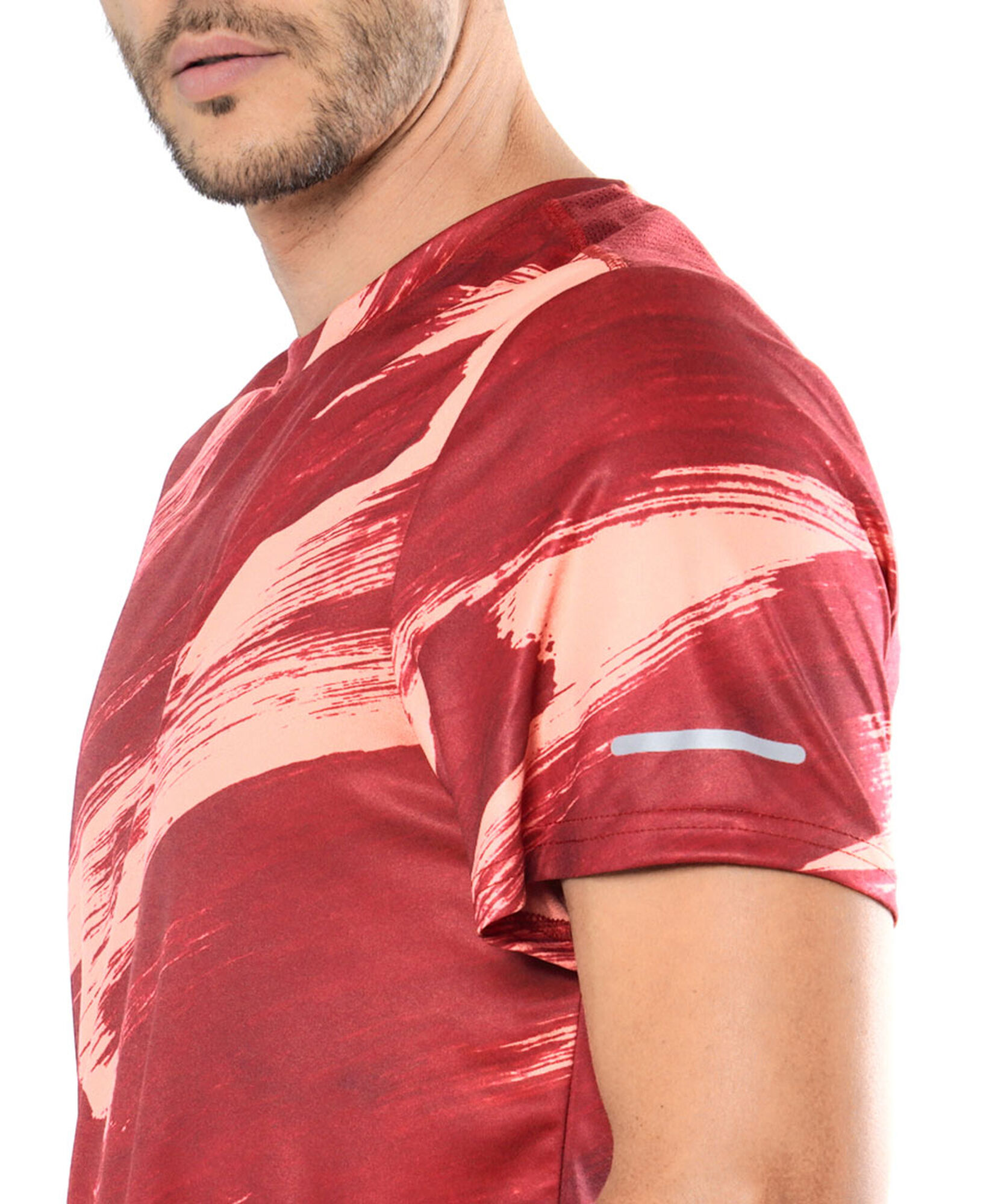 Polera deportiva hombre pinceladas Polera deportiva hombre pinceladas