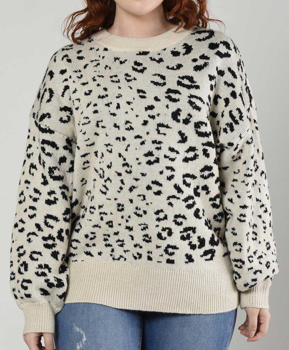 Sweater animal print