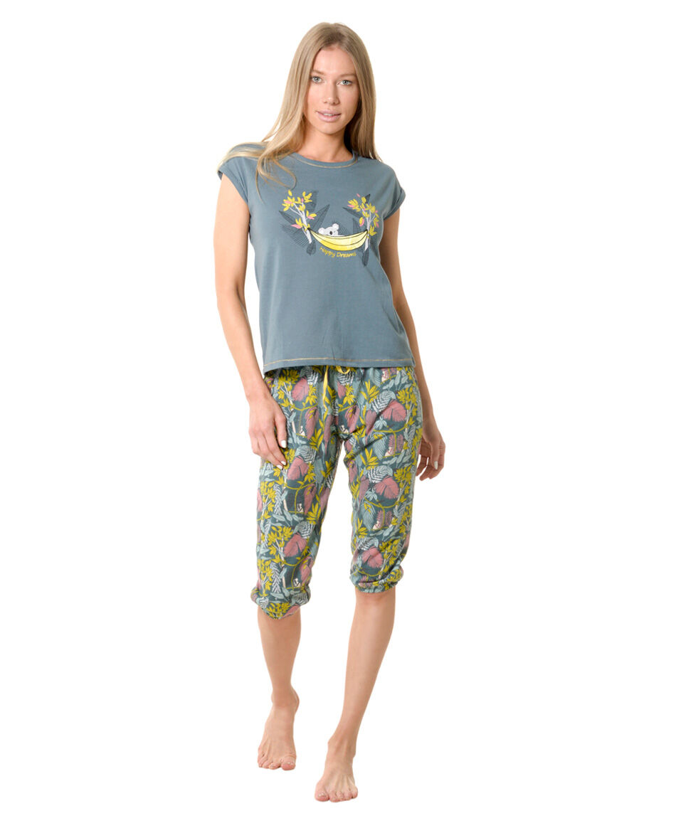 Pijama capri koala