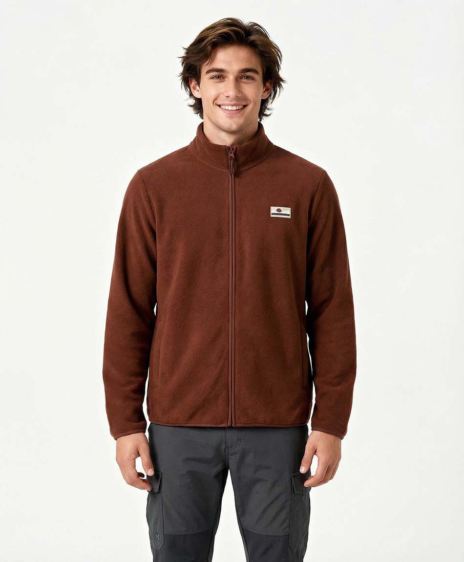 Poler&oacute;n hombre polar con cierre pro