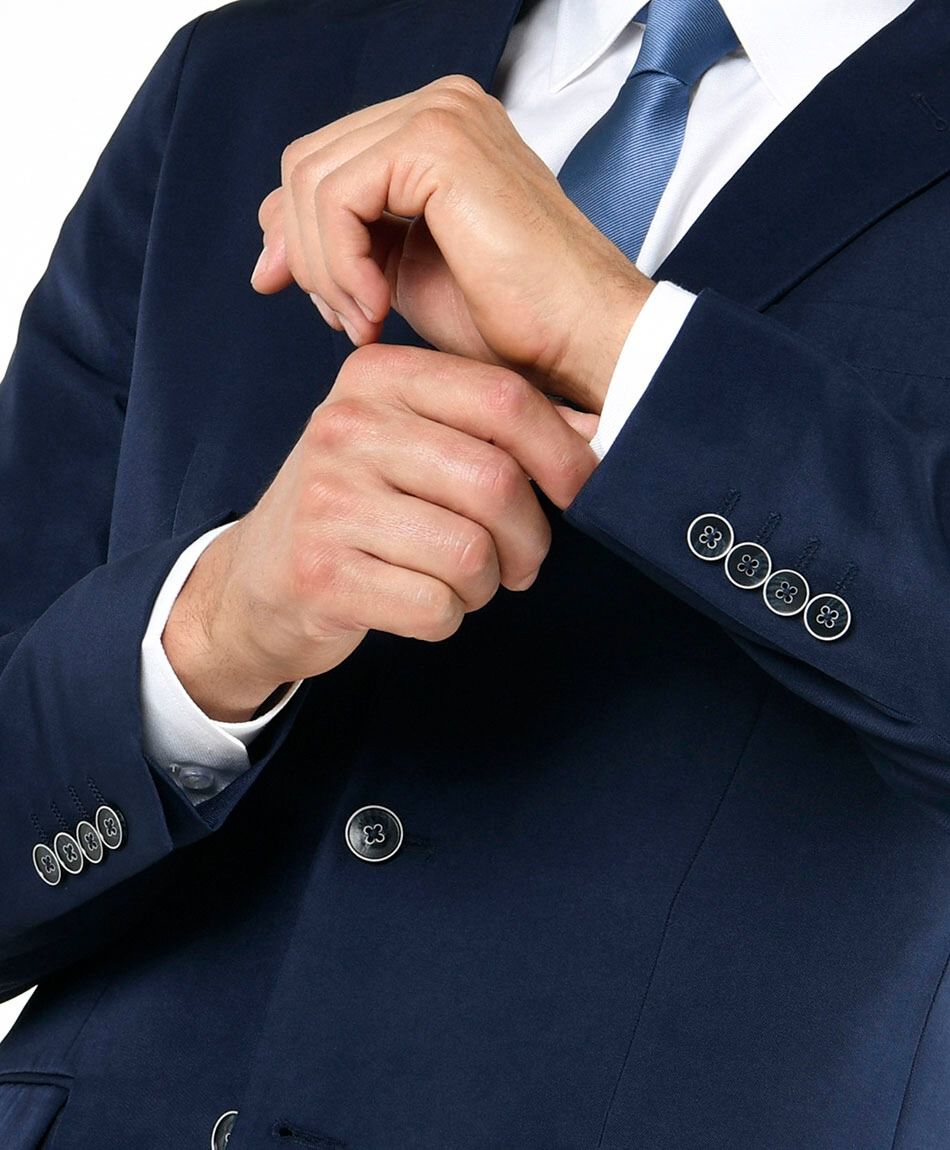 Traje de vestir hombre color azul