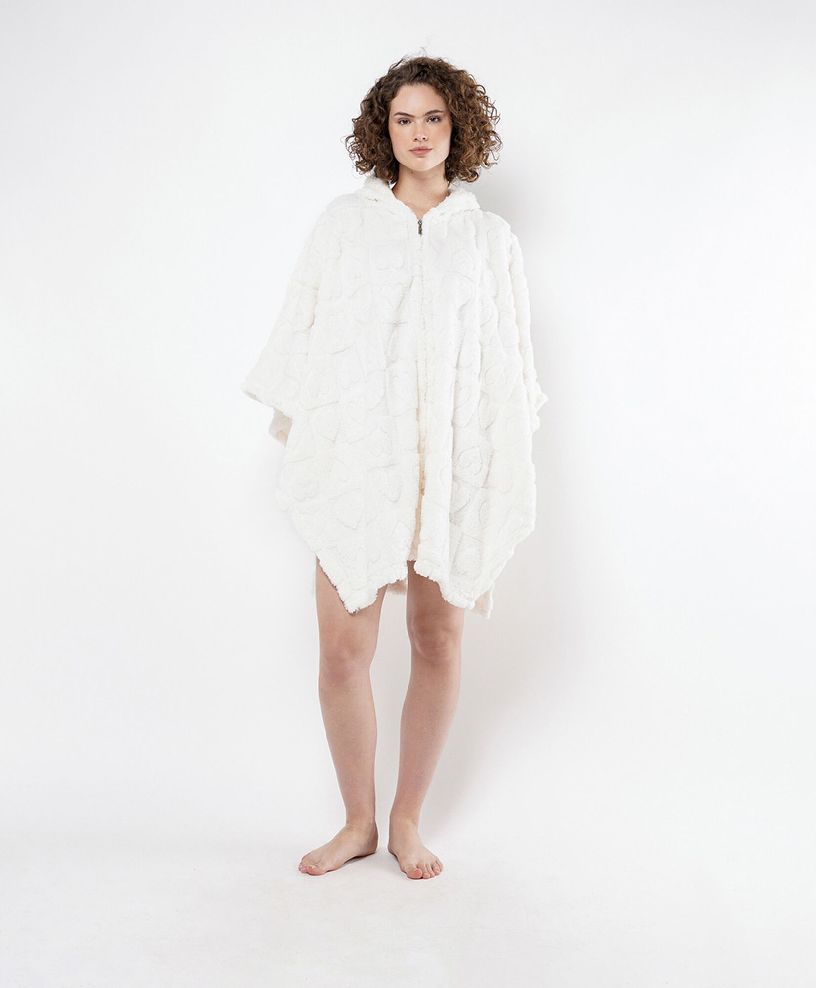 Polerón bata mujer jacquard cierre Polerón bata mujer jacquard cierre