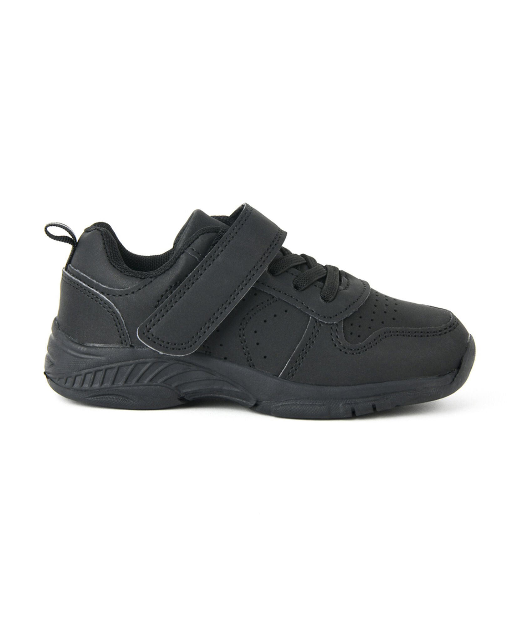 Zapatilla escolar (26 a 34) negra velcro Zapatilla escolar (26 a 34) negra velcro