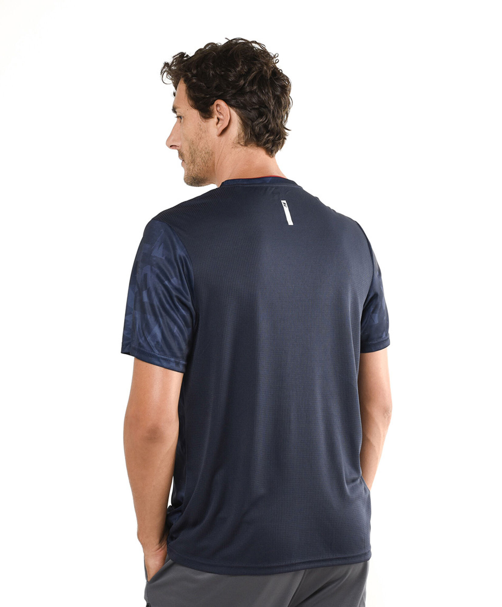 Polera deportiva hombre mix figuras Polera deportiva hombre mix figuras