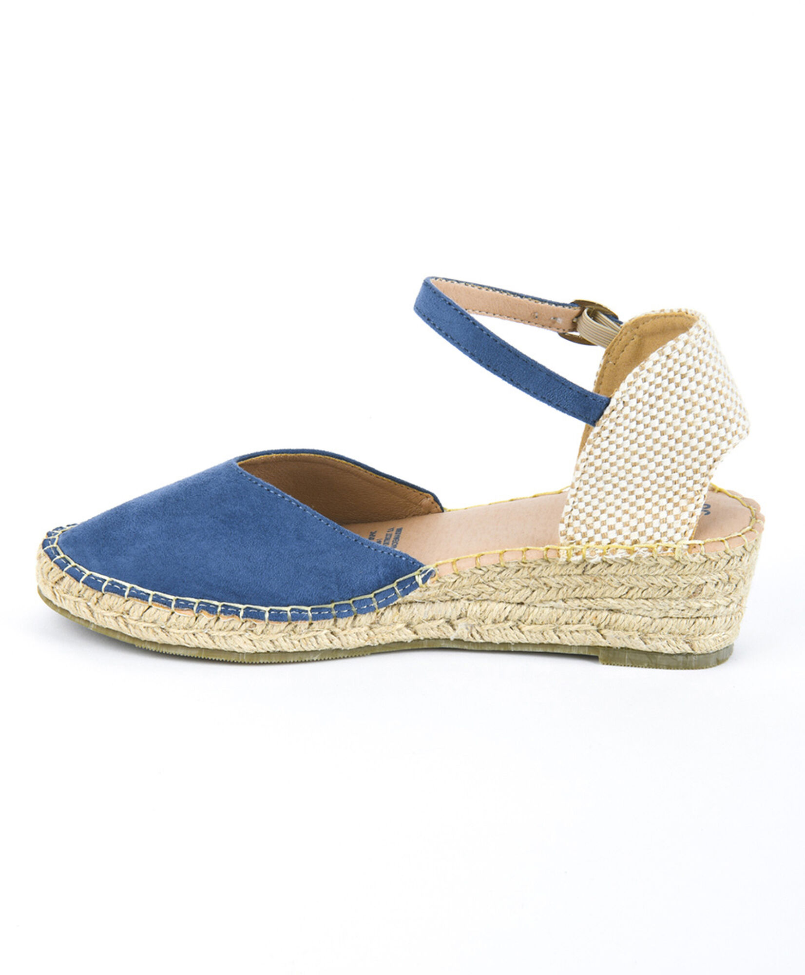 Sandalia mujer plataforma azul Sandalia mujer plataforma azul