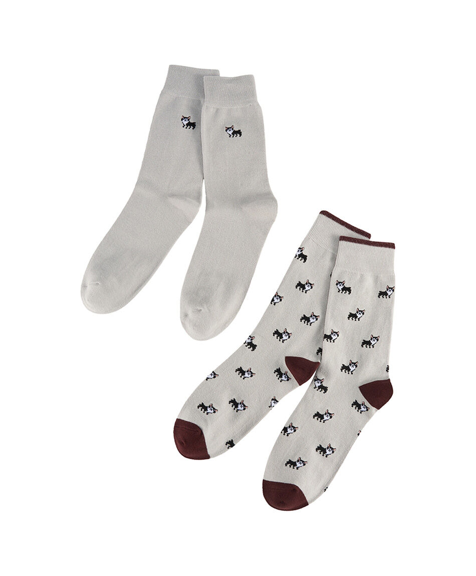 Pack 2 calcetines hombre