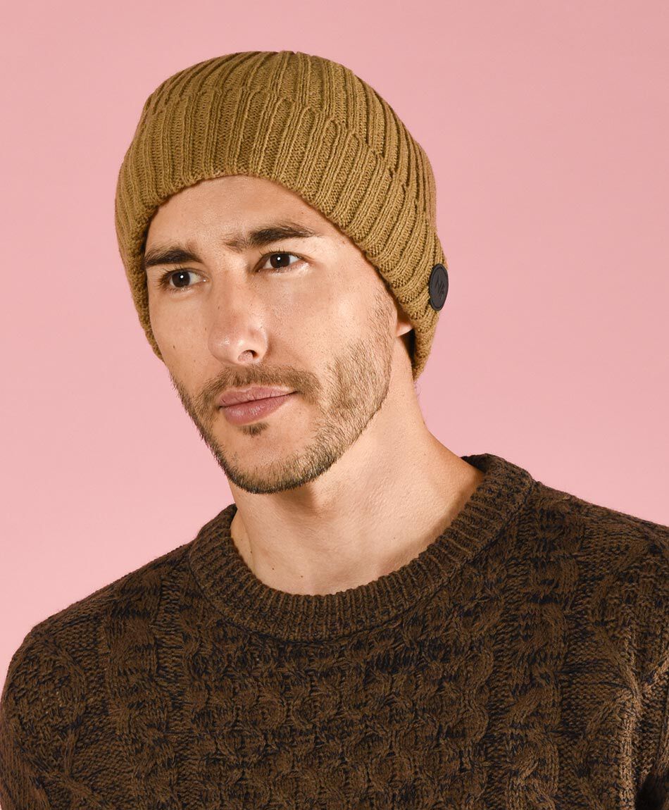 Gorro tejido interior polar