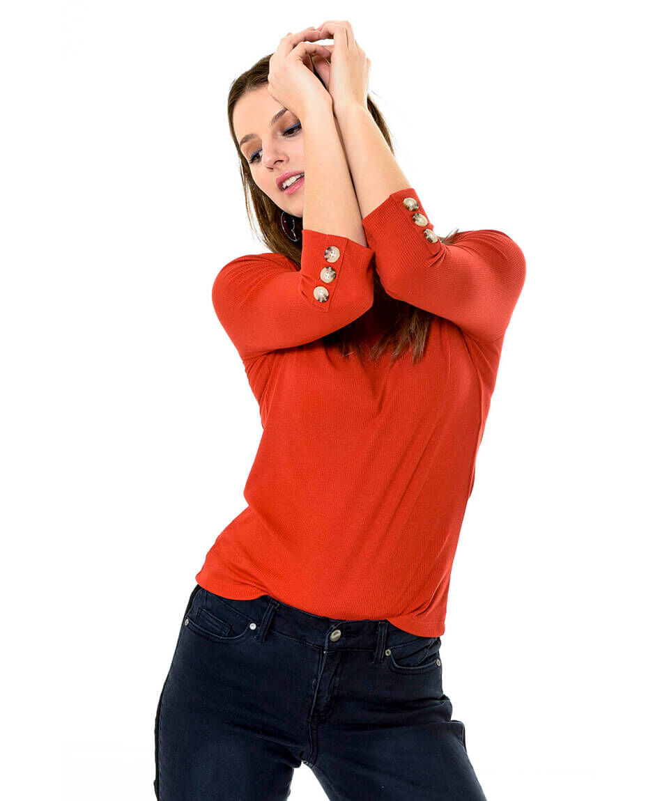 Polera botones