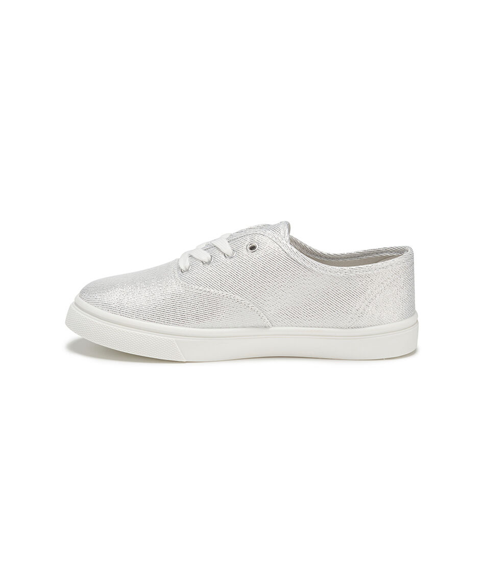 Zapatilla mujer lona silver