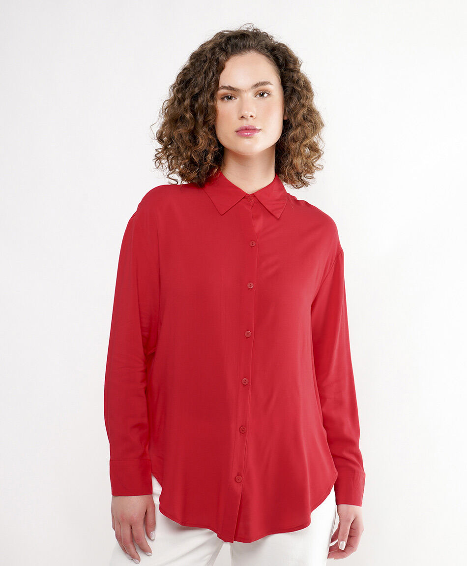 Blusa mujer espalda botones