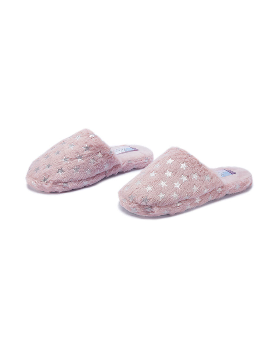 Pantufla mujer estrellas brillantes