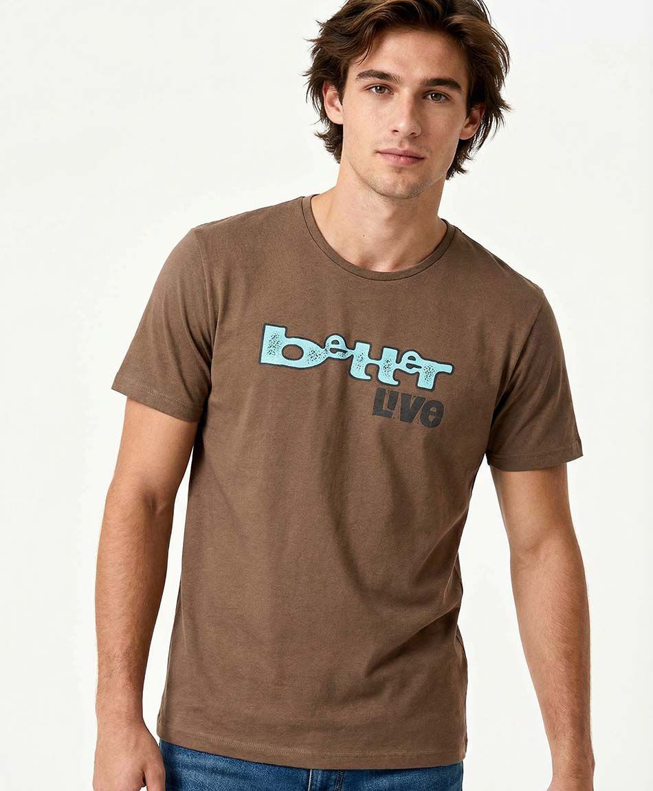 Polera hombre better live