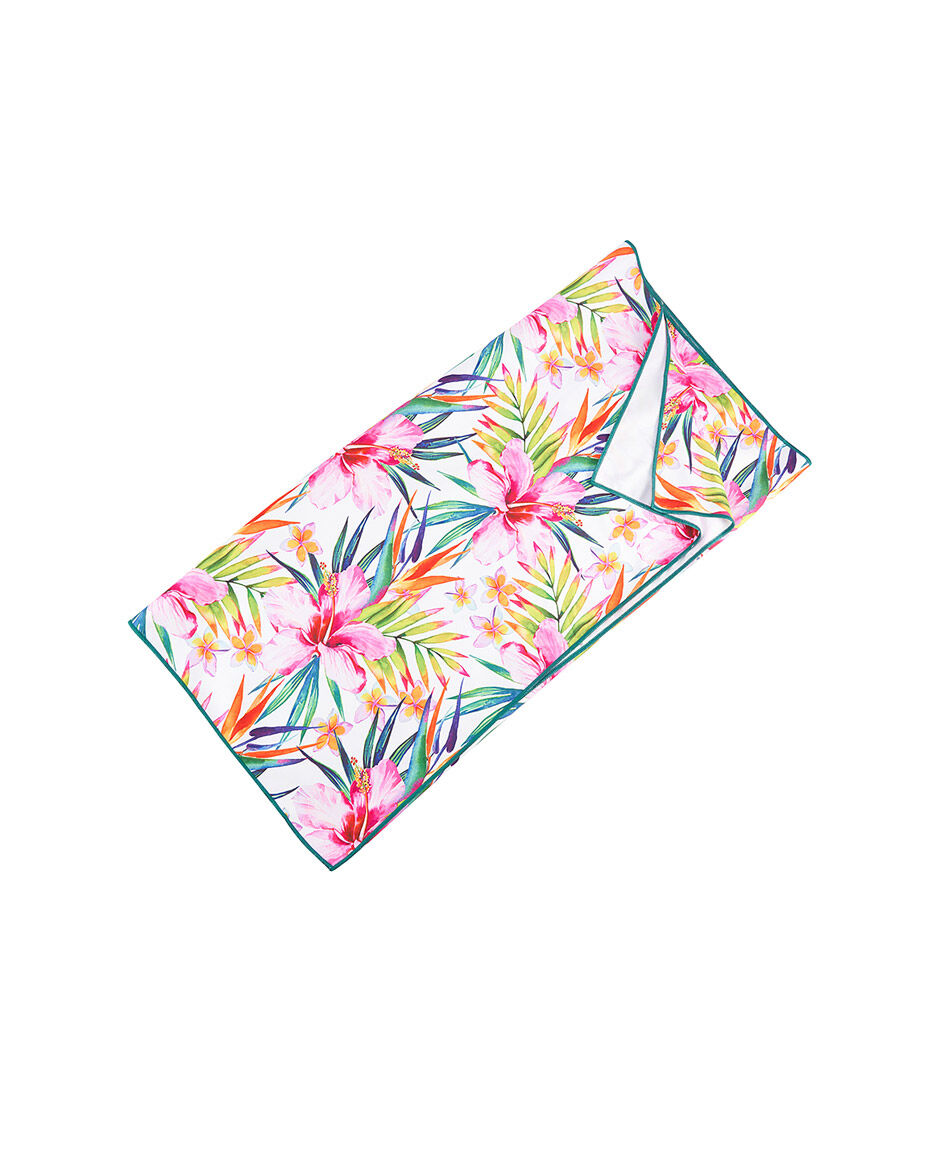 Toalla estuche tropical