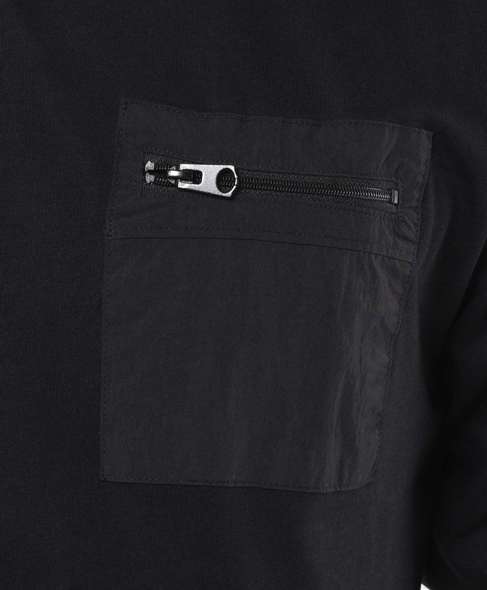 Polera hombre bolsillo con cierre