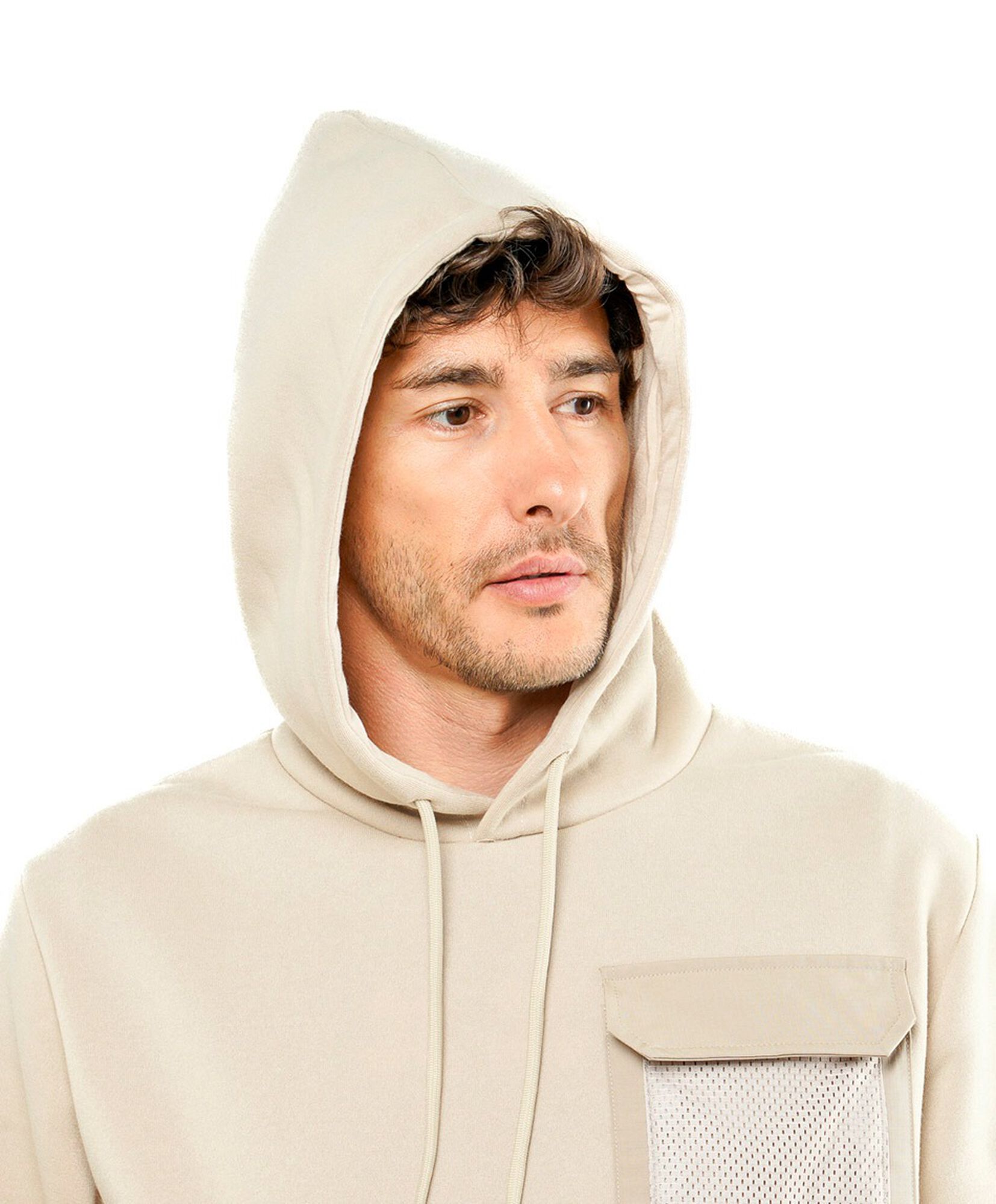 Polerón hombre bolsillo malla Polerón hombre bolsillo malla