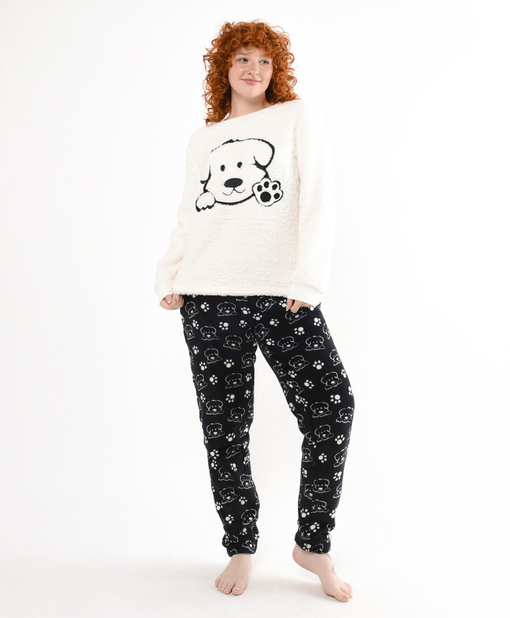 Pijama mujer chiporro perrito Pijama mujer chiporro perrito