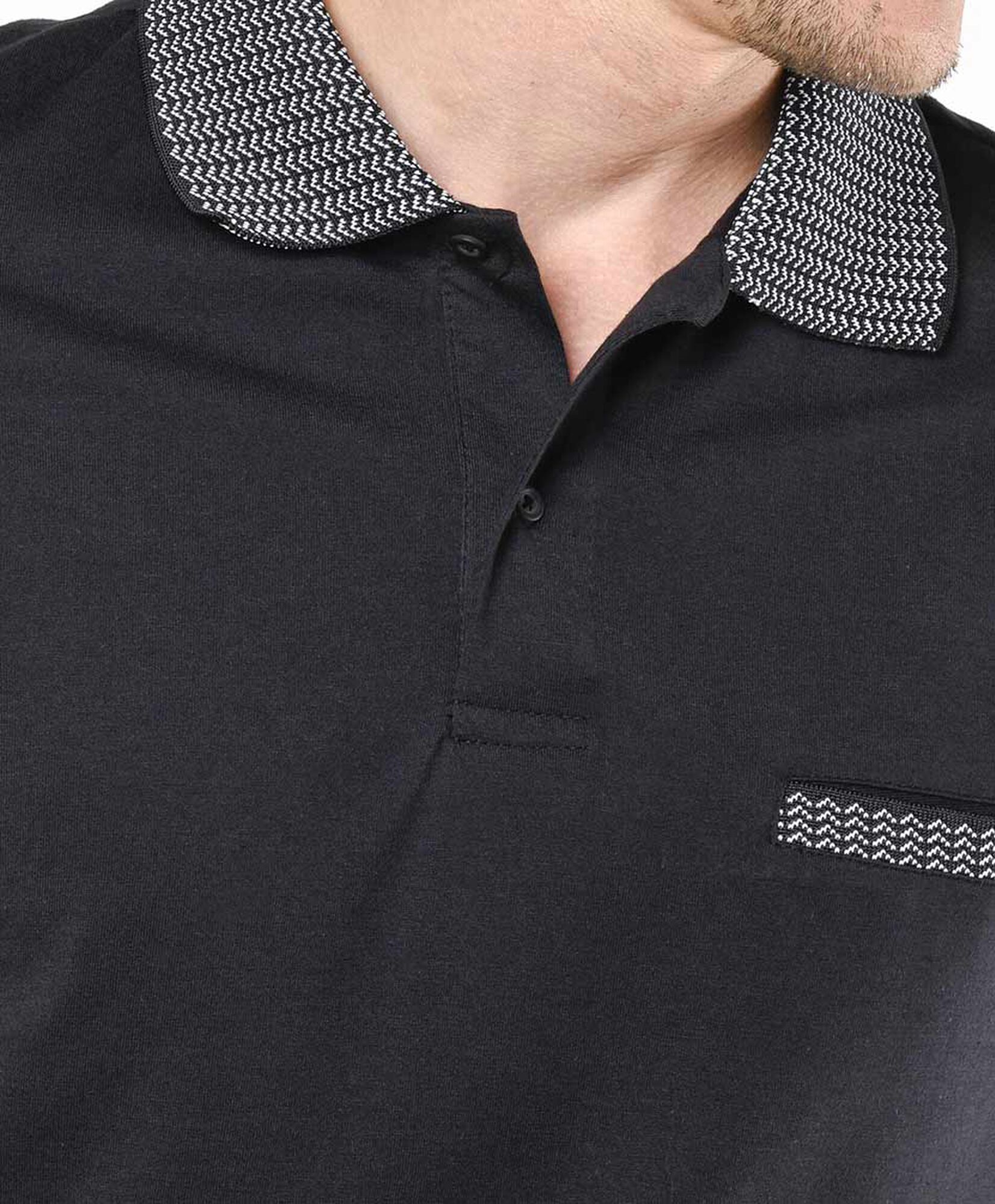 Polera hombre diseño cuello piqué Polera hombre diseño cuello piqué