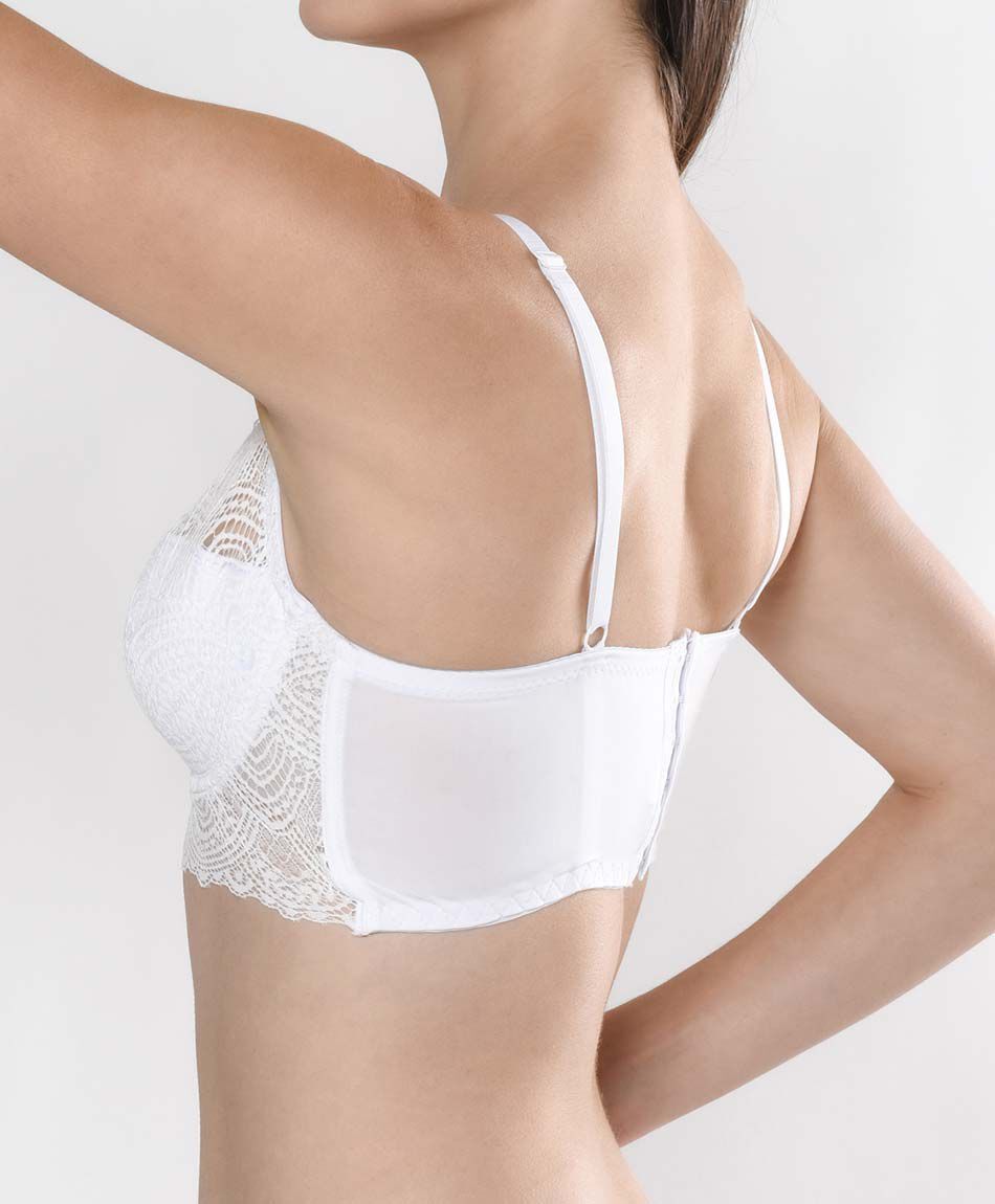 Sost&eacute;n mujer sustentable espalda ancha escote en v