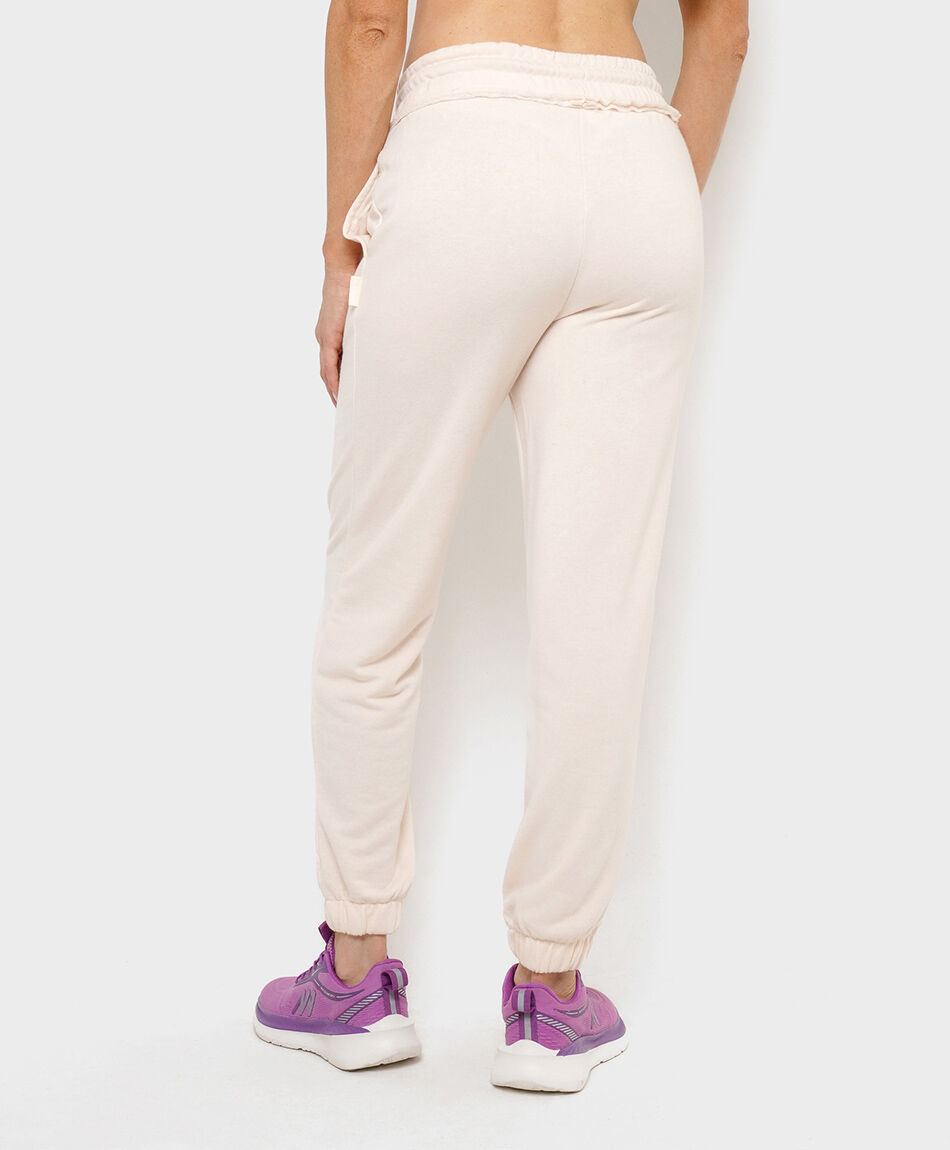 Pantal&oacute;n de buzo mujer deportivo liso jogger