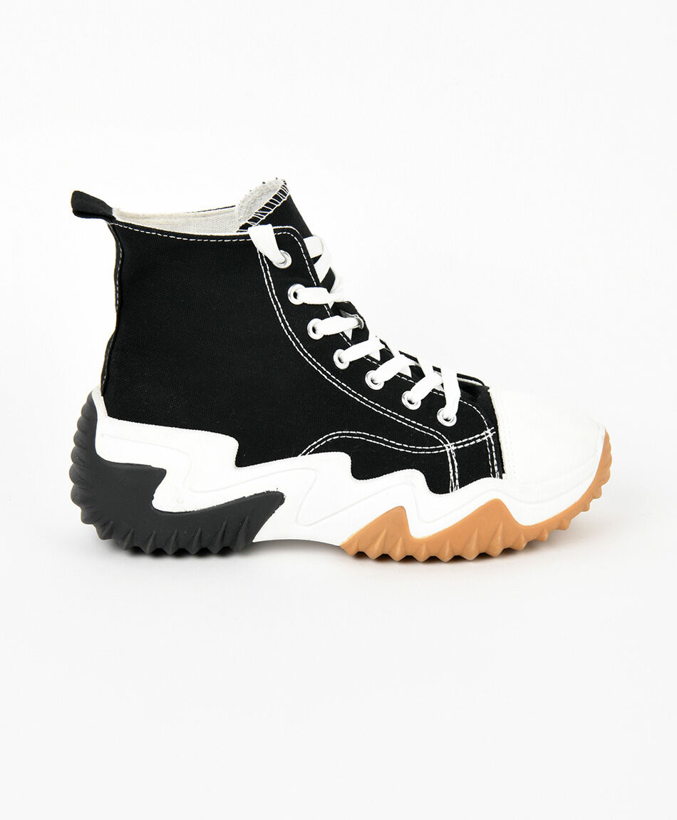 Zapatilla mujer plataforma ondas