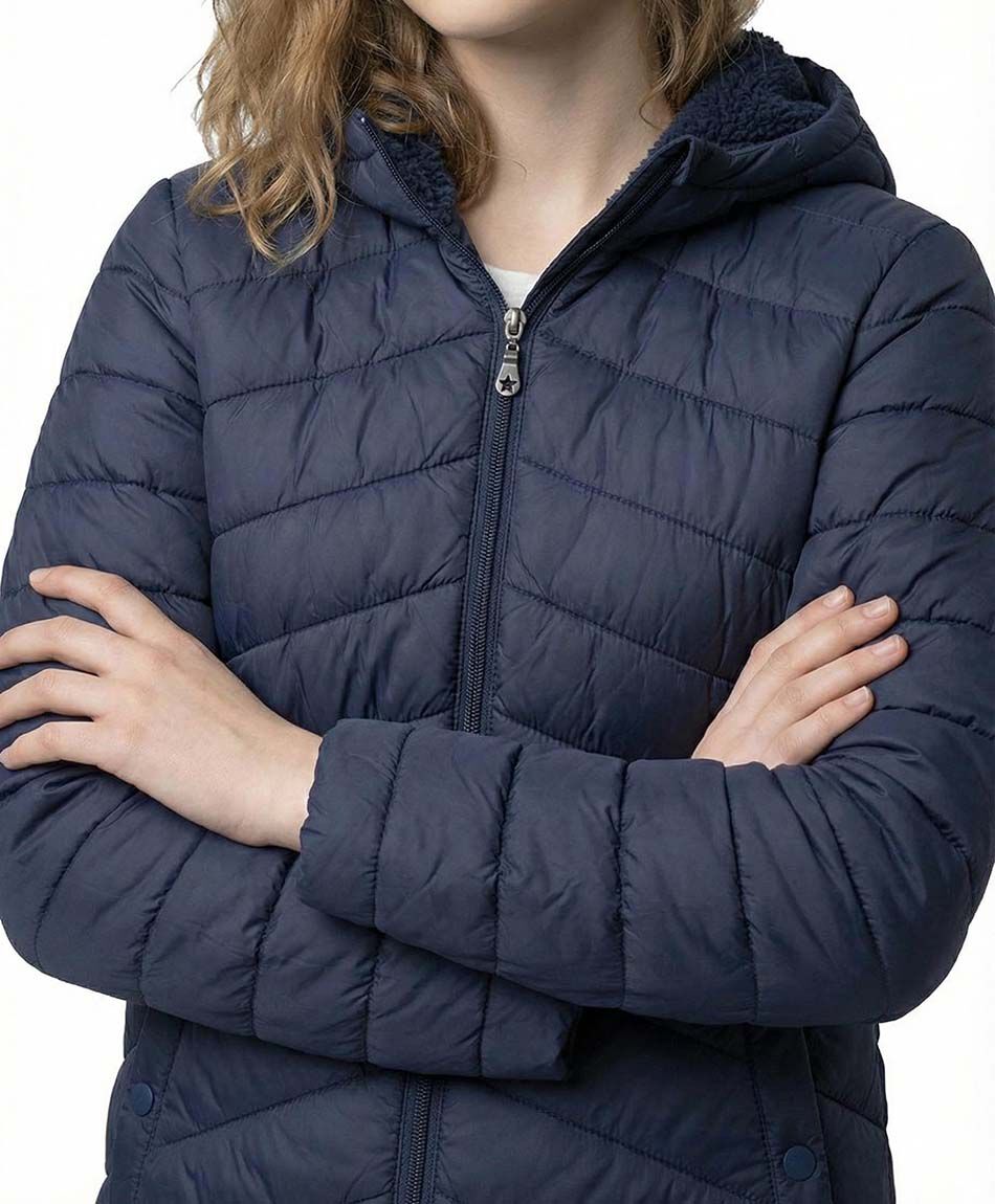 Parka escolar dise&ntilde;o mujer
