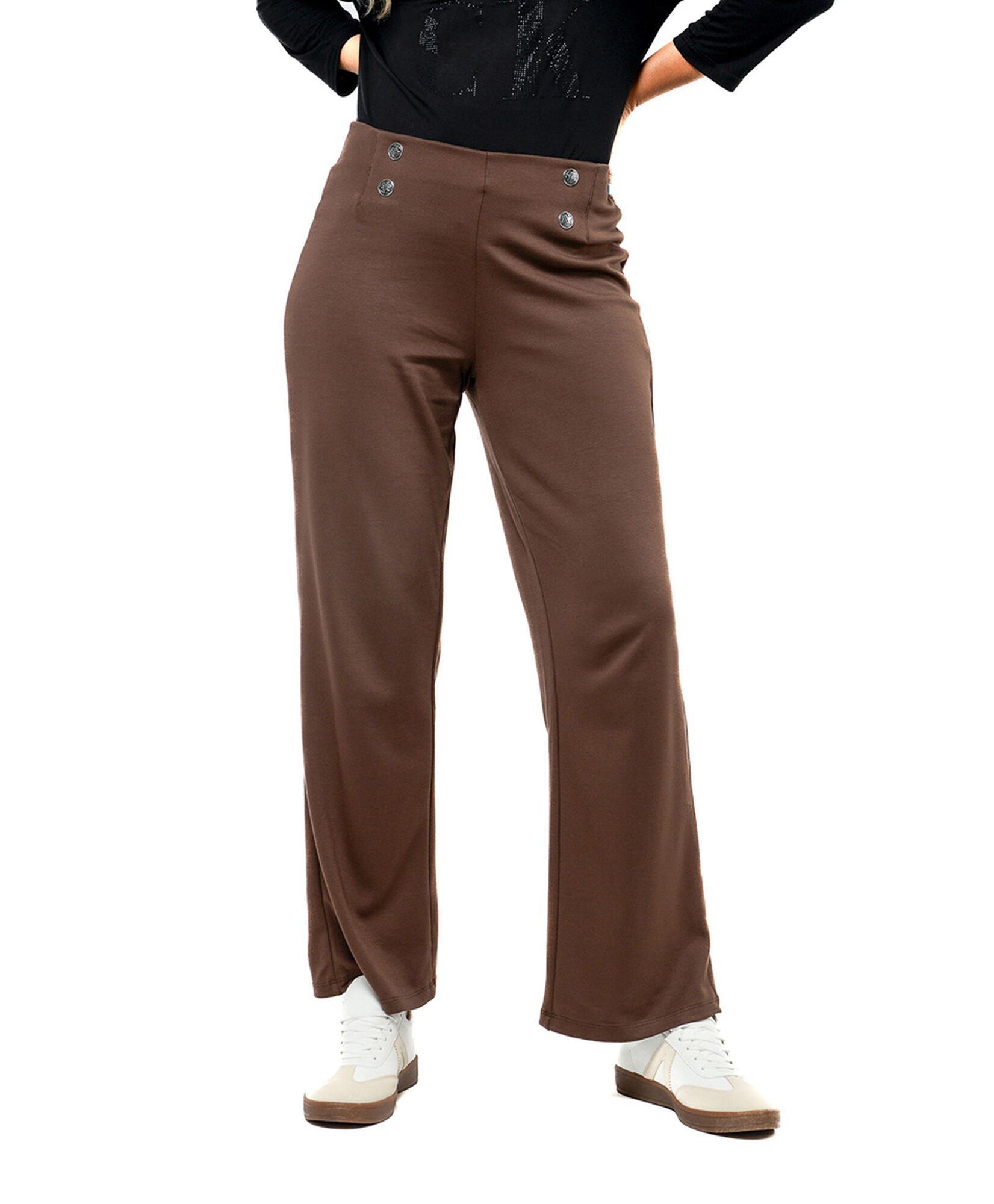 Pantalón mujer doble botón Pantalón mujer doble botón