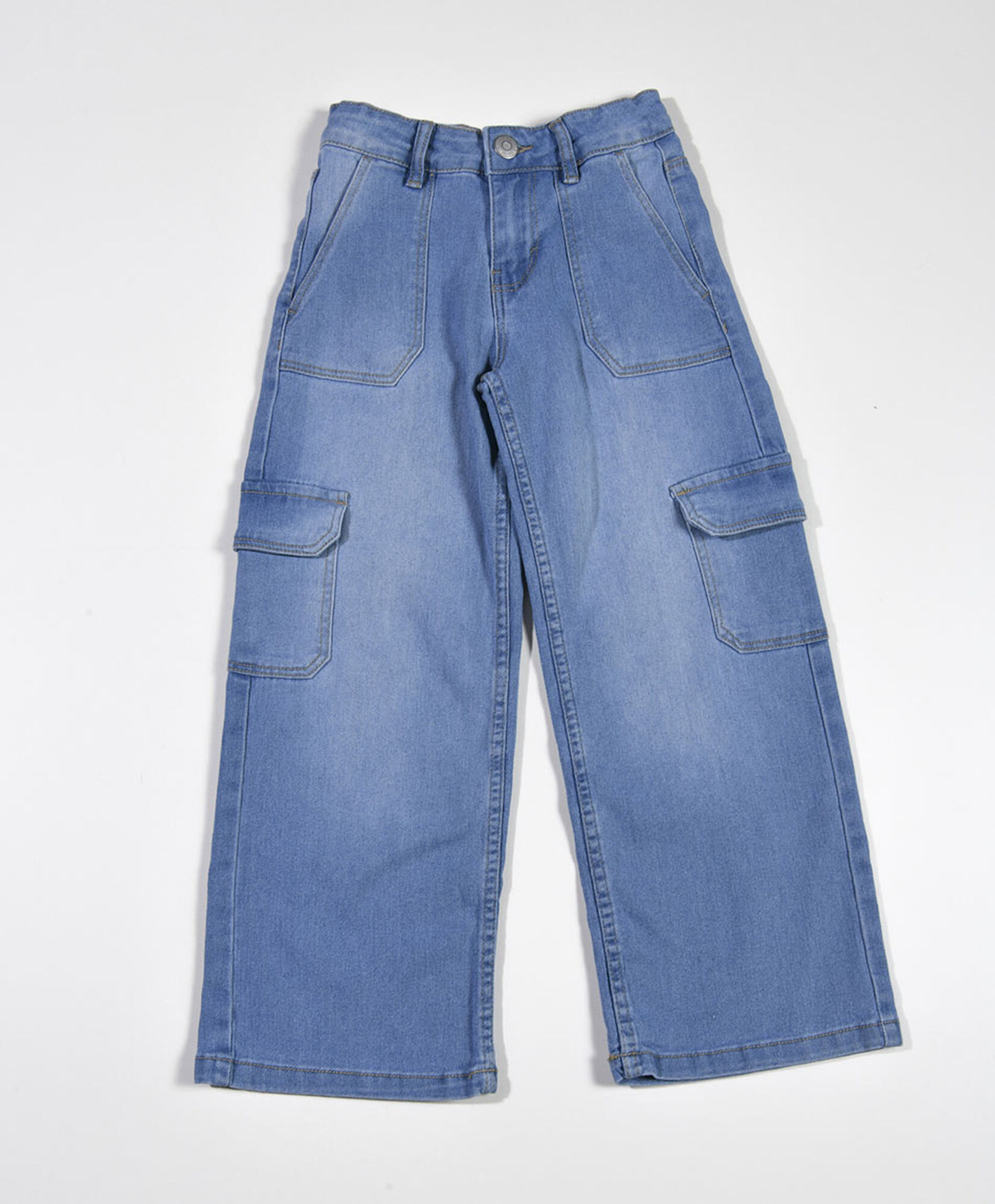 Jeans niña cargo wide Jeans niña cargo wide