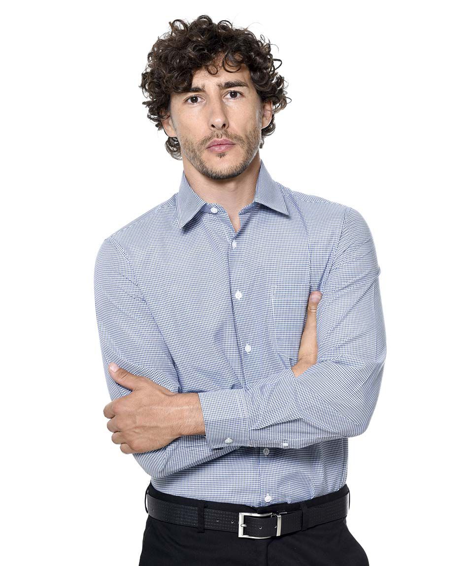 Camisa vestir cuadros